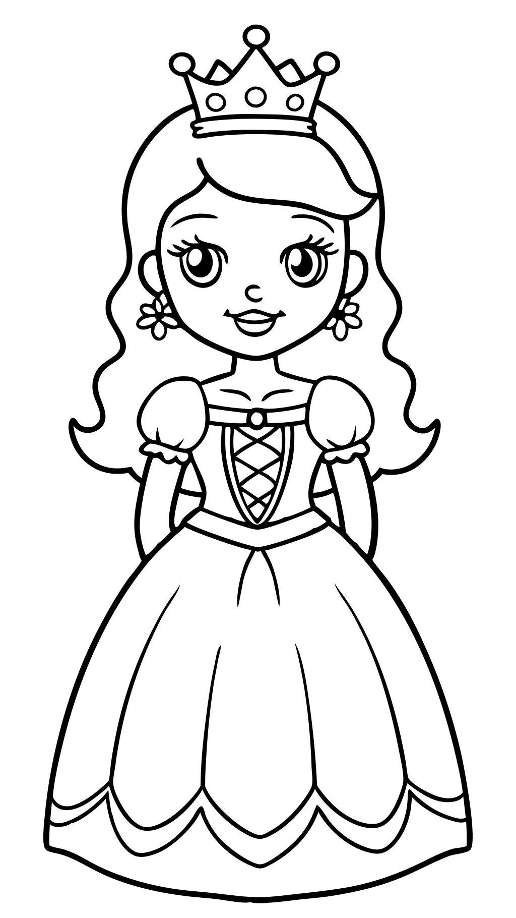 princess coloring pages printable